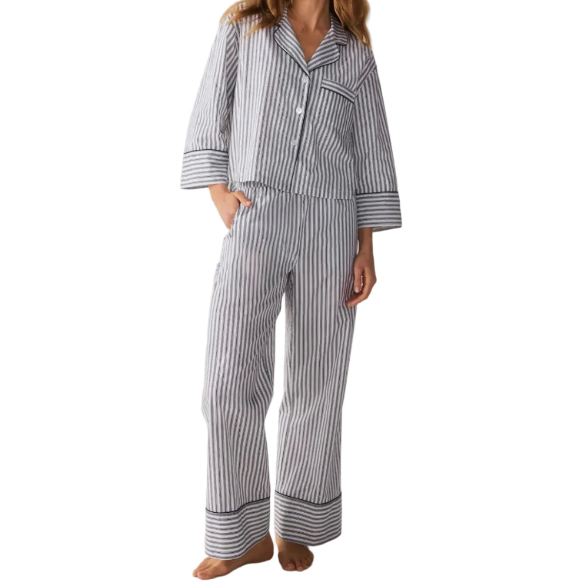 Petite Plume Celine Poplin Pajama Set