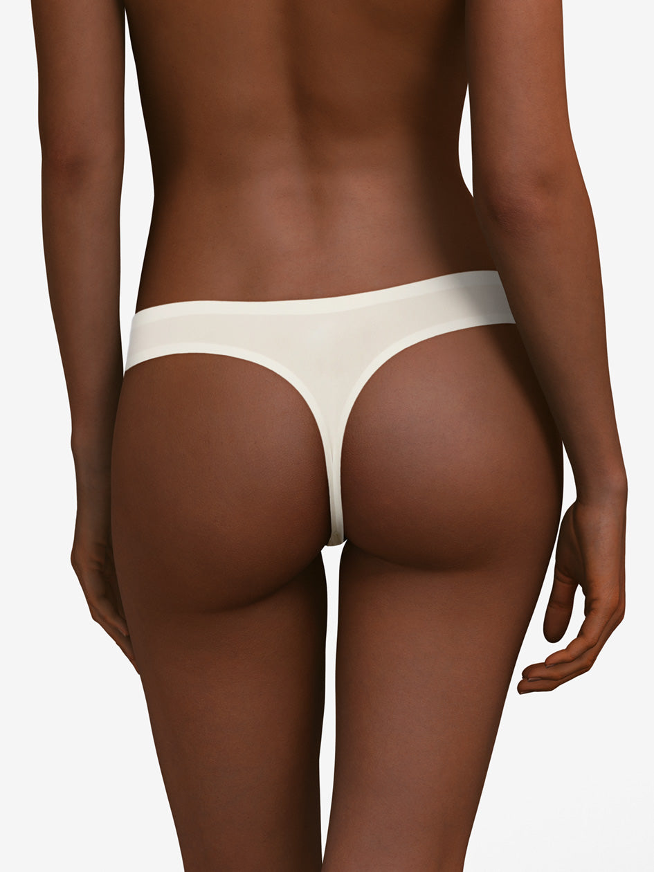 Womens Softstretch Thong Nude Stardust