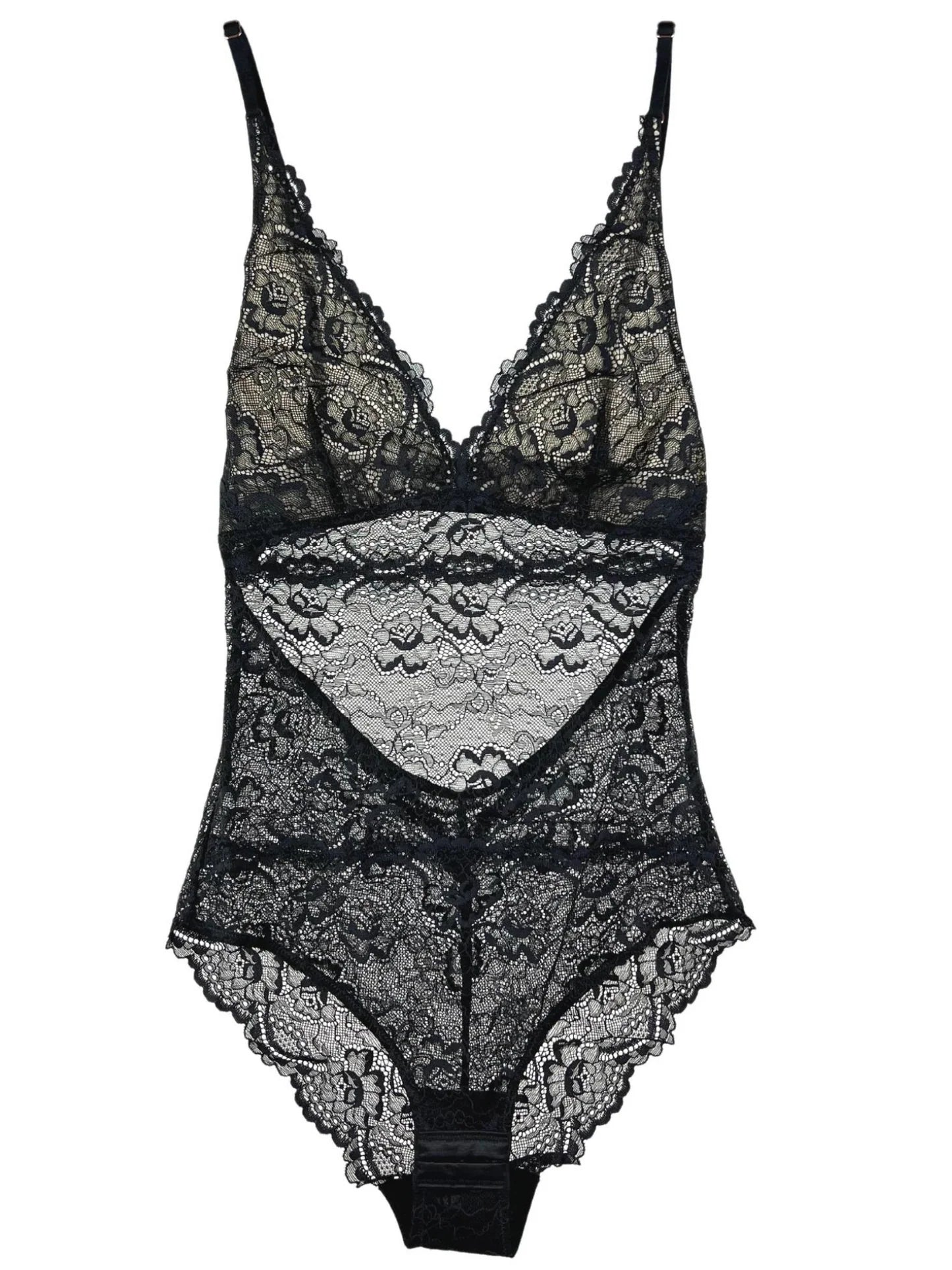 Samantha Chang All Lace Classic Bodysuit