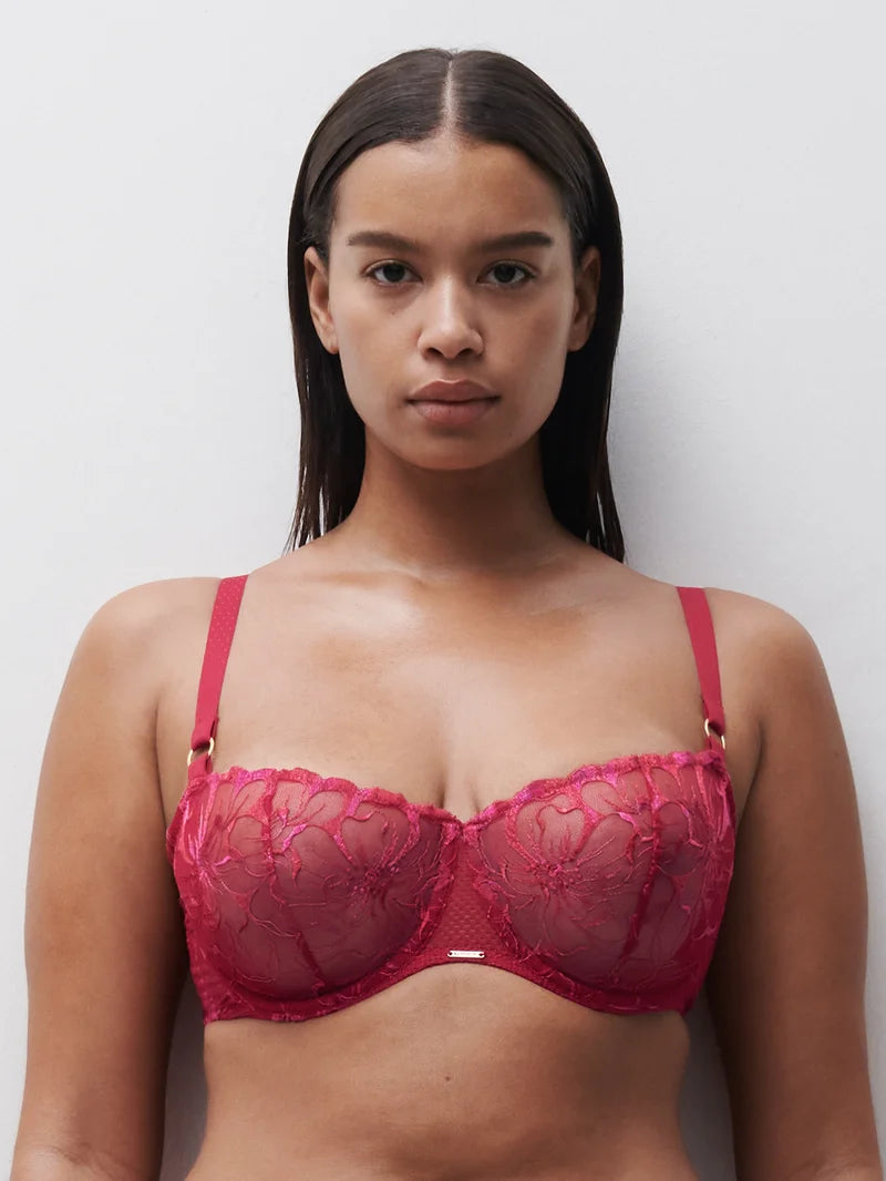 Chantelle Fleurs Demi Bra
