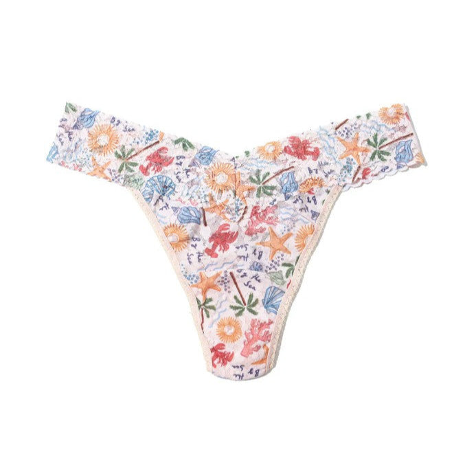 Hanky Panky Printed Signature Lace Original Rise Thong