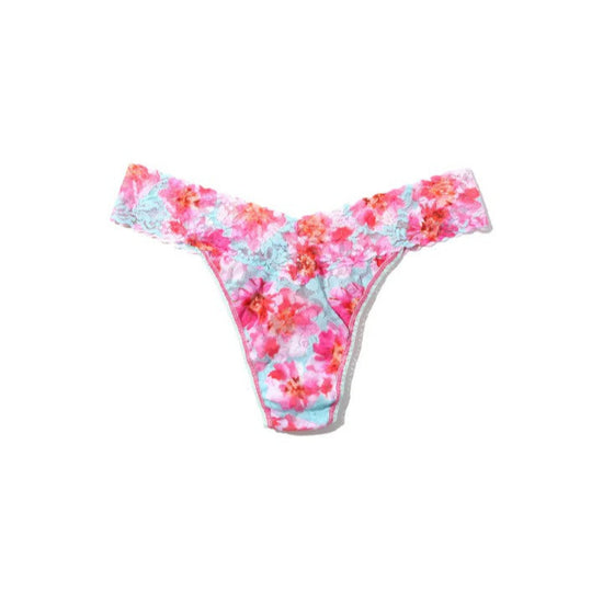 Hanky Panky Printed Signature Lace Original Rise Thong