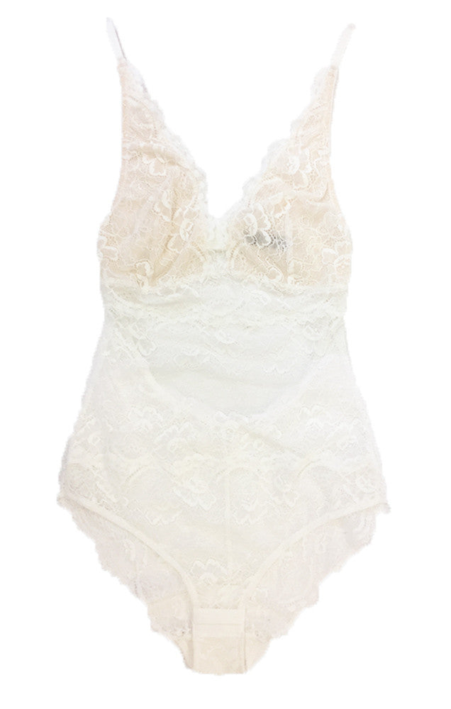 Samantha Chang All Lace Classic Bodysuit
