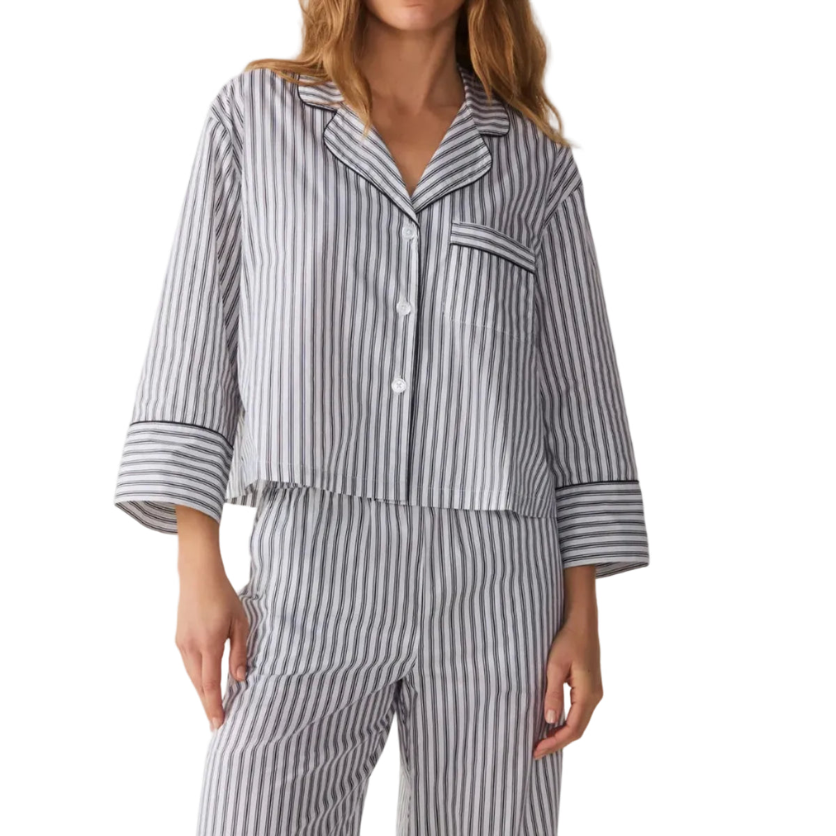 Petite Plume Celine Poplin Pajama Set