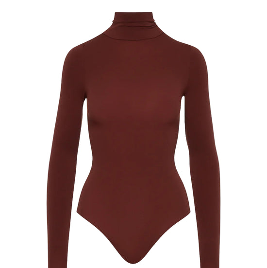 Commando Ballet Longsleeve Turtleneck Bodysuit With Thumbholes