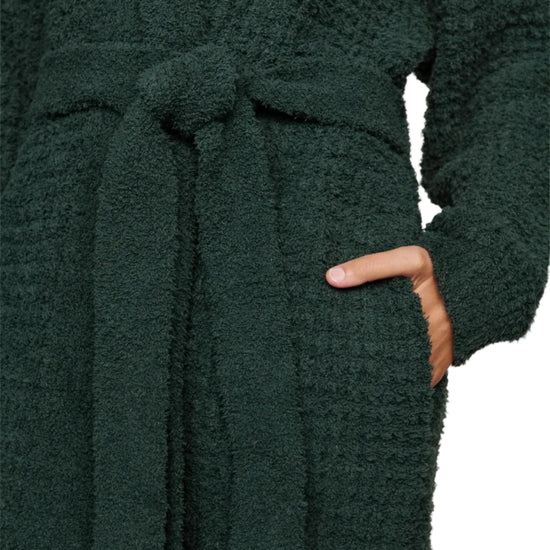 Recycled Boucle Waffle Robe