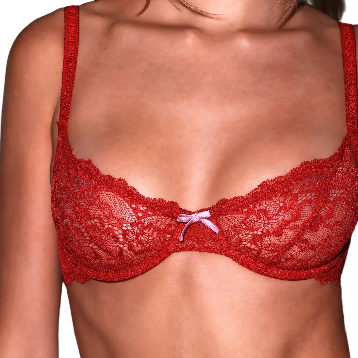 Fleur Du Mal Bianca Lace Bra