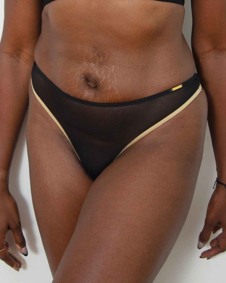 AnaOno Mesh Thong