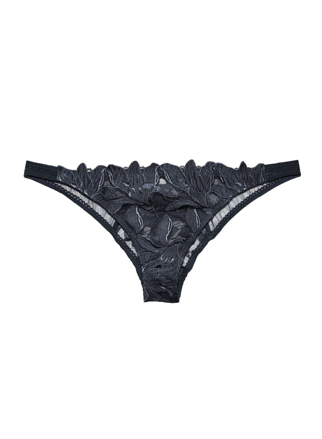 Fleur Du Mal Lily Embroidery Cheeky