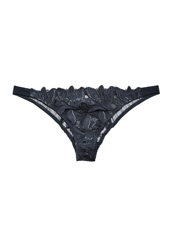 Fleur Du Mal Lily Embroidery Cheeky