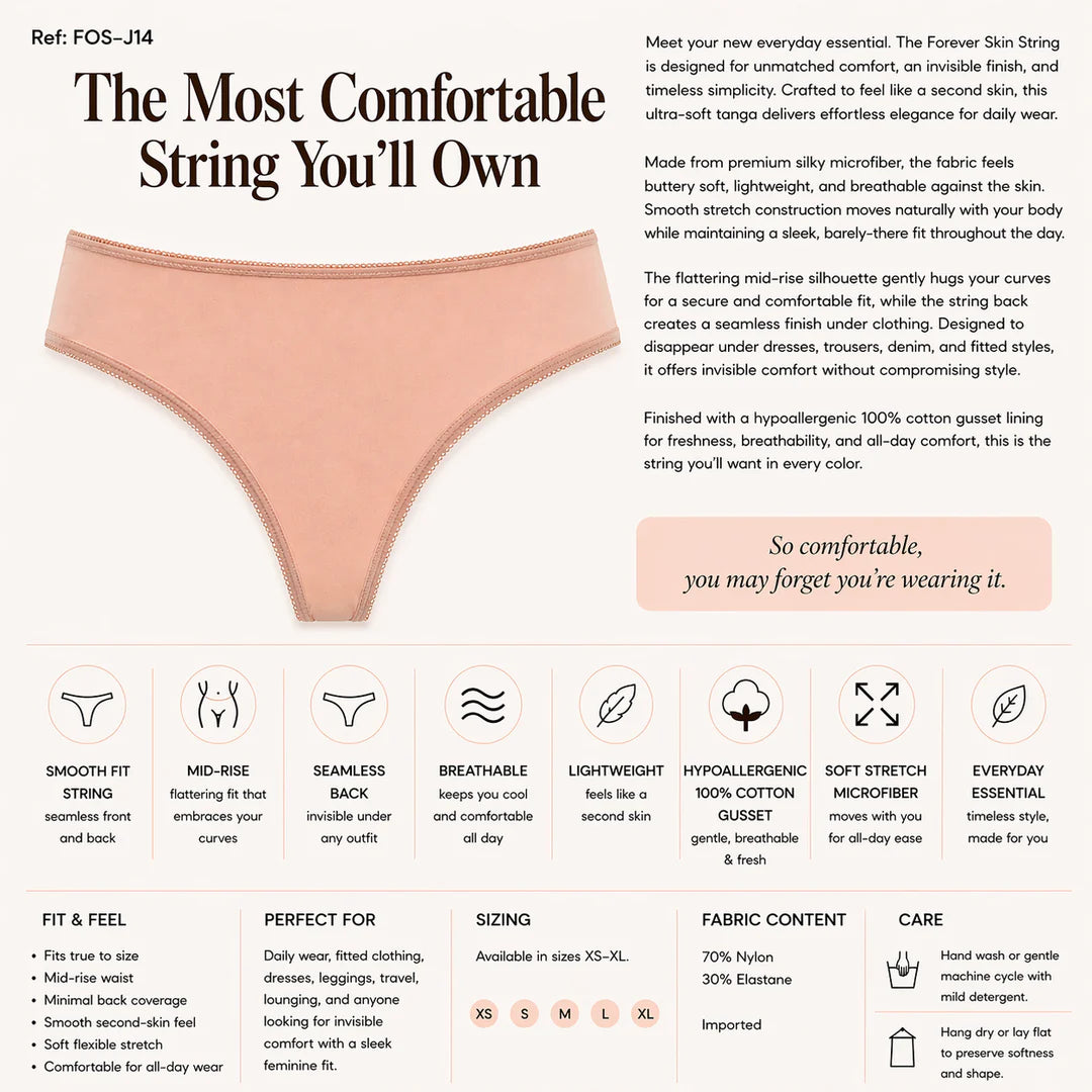 Huit Forever Skin Thong