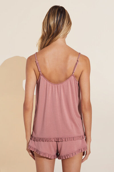 Eberjey Modal Ruffle Cami & Short Set