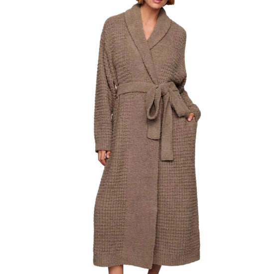 Recycled Boucle Waffle Robe