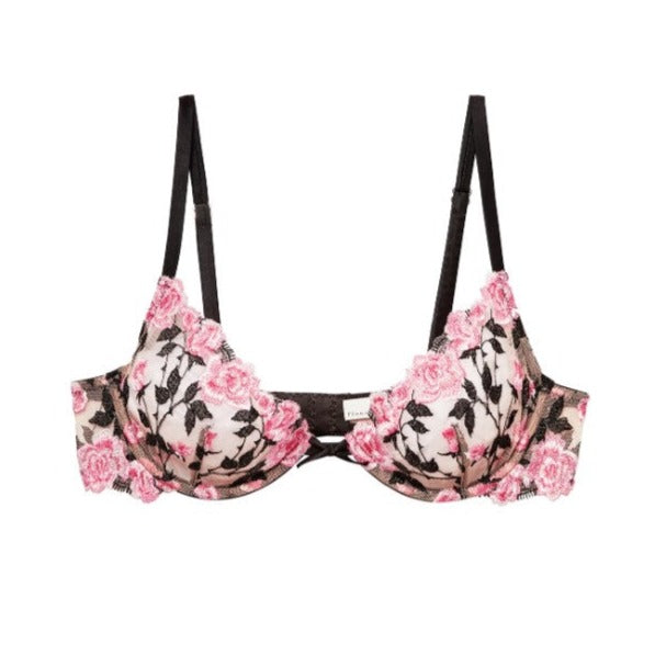 Fleur Du Mal Roses & Thorns Demi Bra