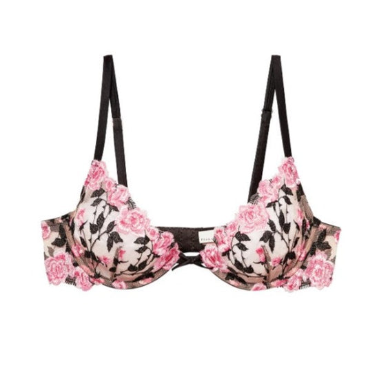 Fleur Du Mal Roses & Thorns Demi Bra