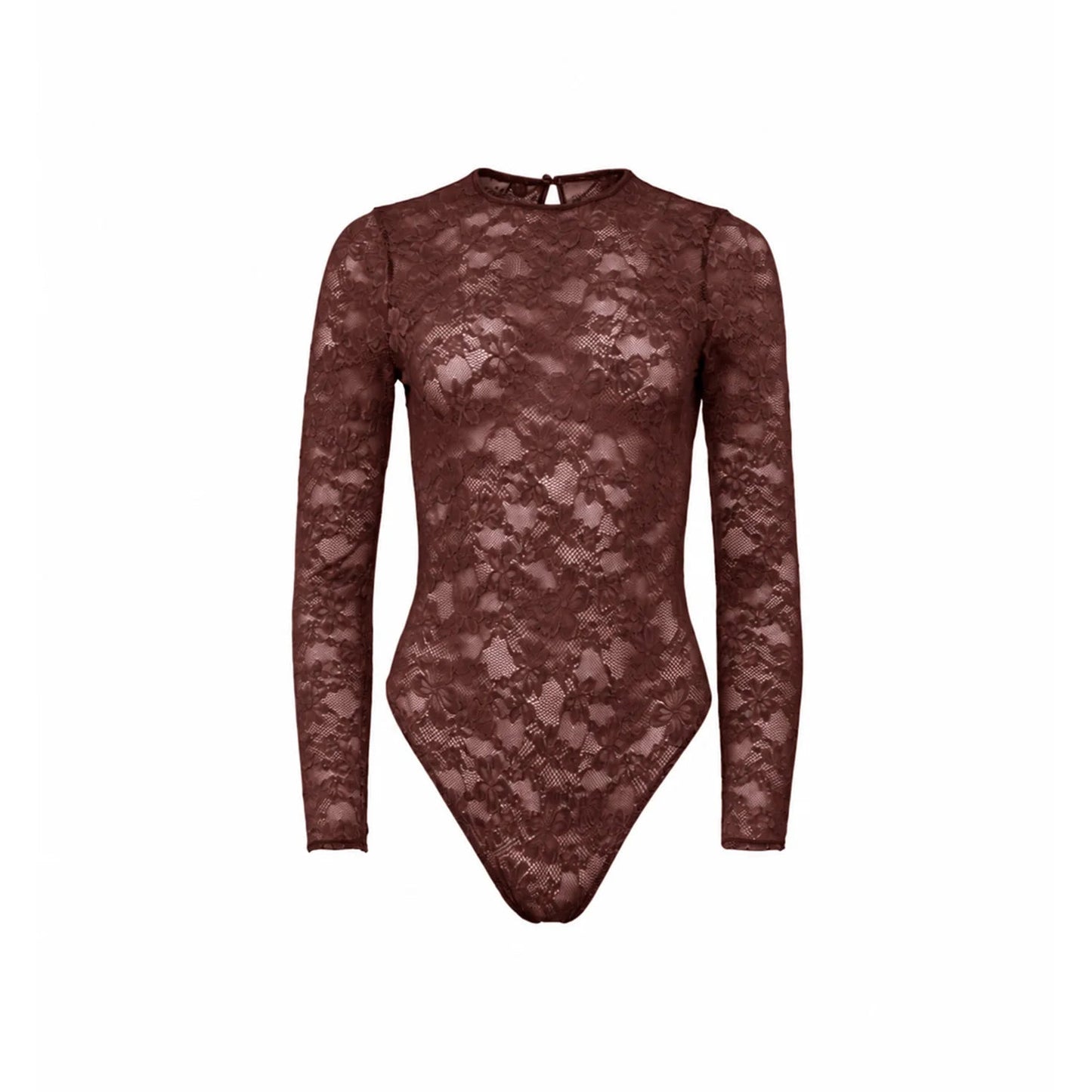 Fleur Du Mal Le Stretch Long Sleeve Bodysuit