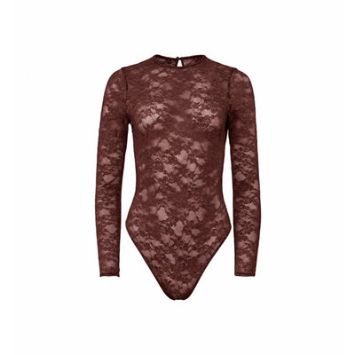 Fleur Du Mal Le Stretch Long Sleeve Bodysuit