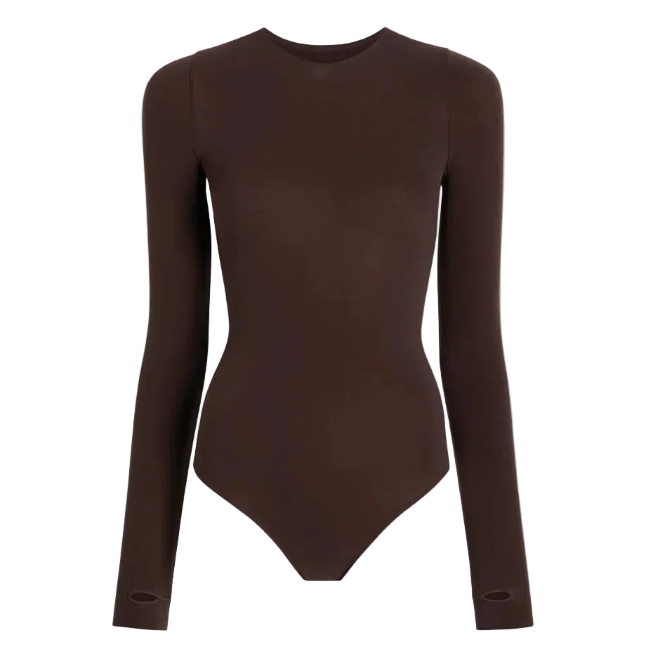 Ballet Long Sleeve Bodysuit with Thumbholes
