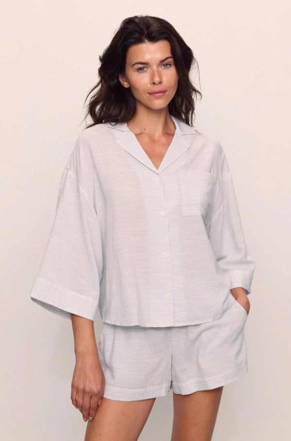 Eberjey Nautico Relaxed Short PJ Set