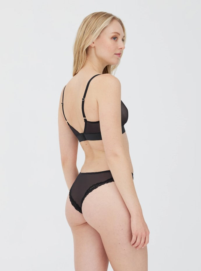 Skarlett Blue Passion Mesh Lace Trim Cheekini