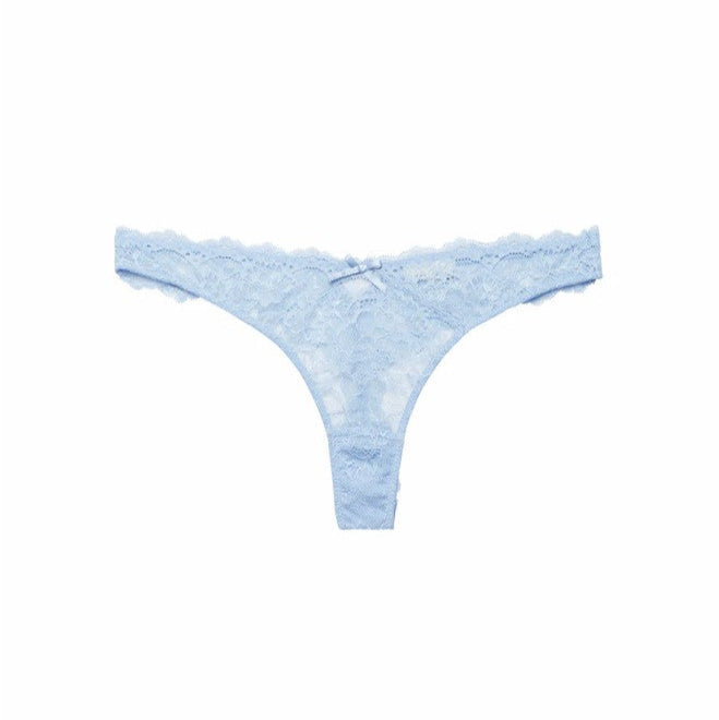 Fleur Du Mal Bianca Lace Thong