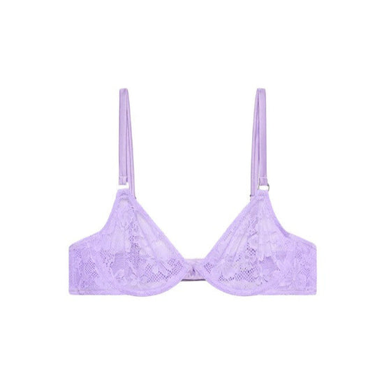 Fleur Du Mal Le Stretch Lace Demi Bra