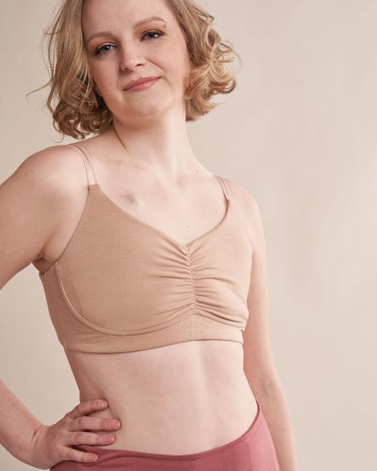 AnaOno Monica Full Coverage Post-surgery Bra in Black