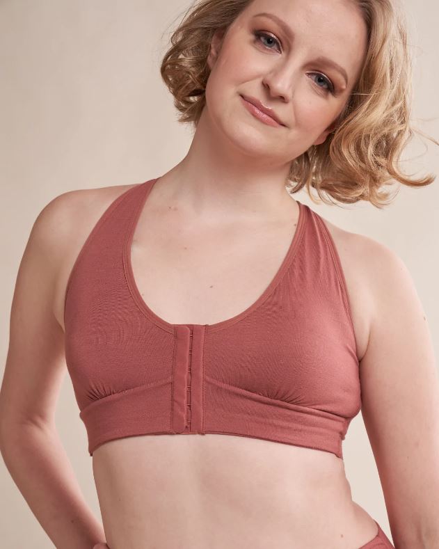 Anaono Women's Rora Pocketed Post-surgery Recovery Front Closure